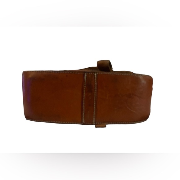 Vintage Tooled Leather Horse Saddle Shoulder Bag - Picture 6 of 13